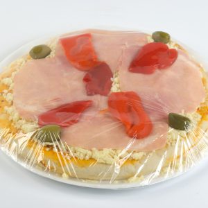 Muzzarella con Jamon y Morrón