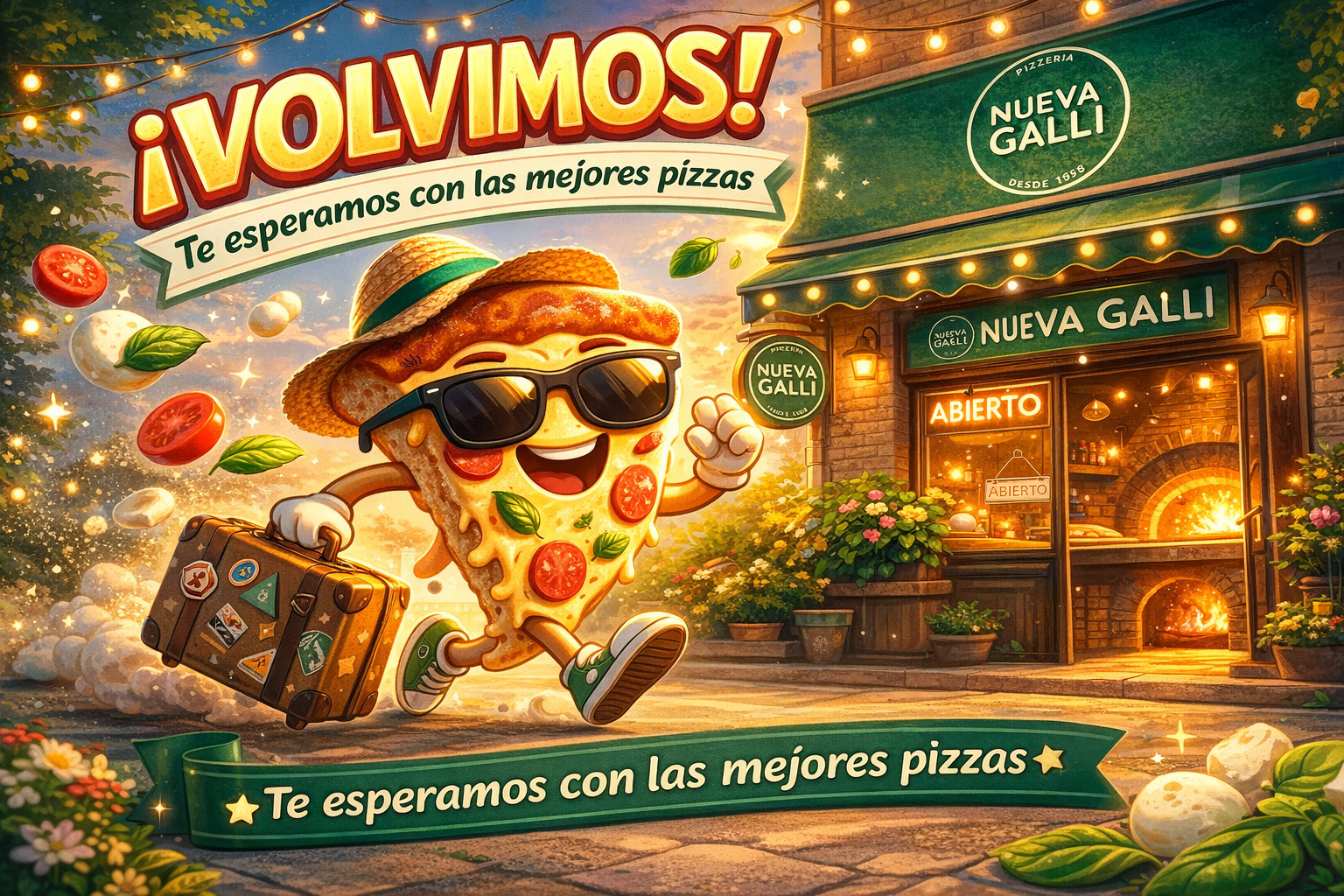 volvimos de vacaciones